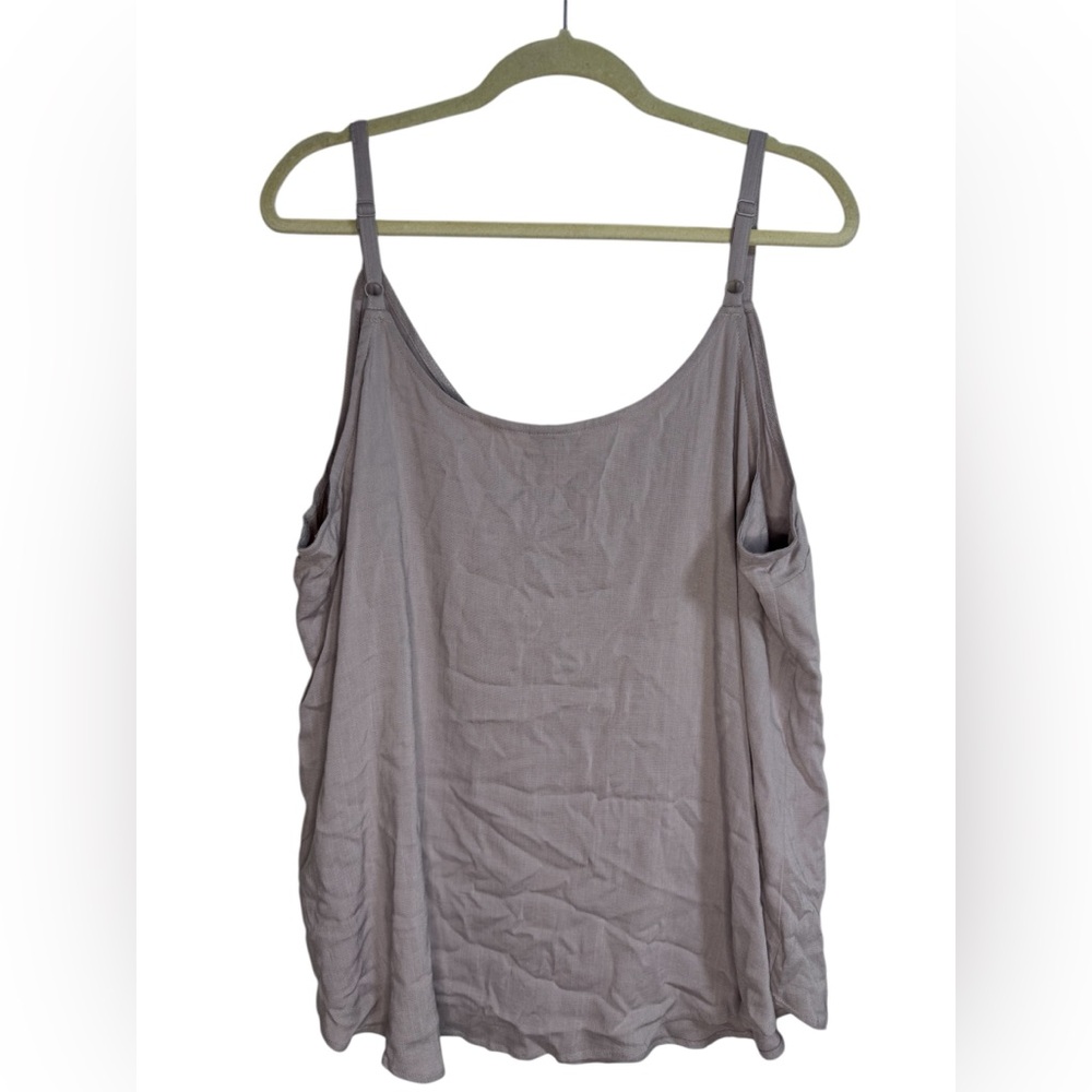 Torrid Beige Sleeveless Camisole Tank Top - 3X - Picture 2 of 3